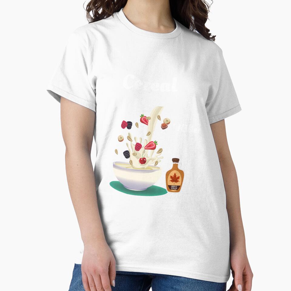 Cereal killer t shirt by WearNvibe Unisex , , , Long Sleeve Tee