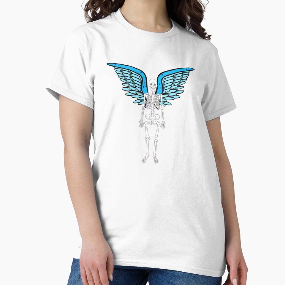 Skeleton Art Casual Wear by hola@me by SHEMLARI Unisex , , , Long Sleeve Tee