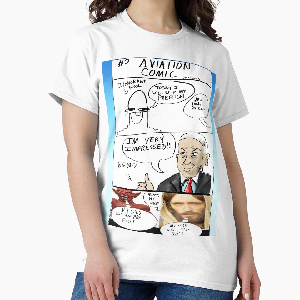 comic 2: pre flight by Mkatultra_art Unisex , , , Long Sleeve Tee