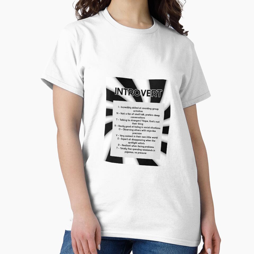I'm an Introvert by Artquo Unisex , , , Long Sleeve Tee