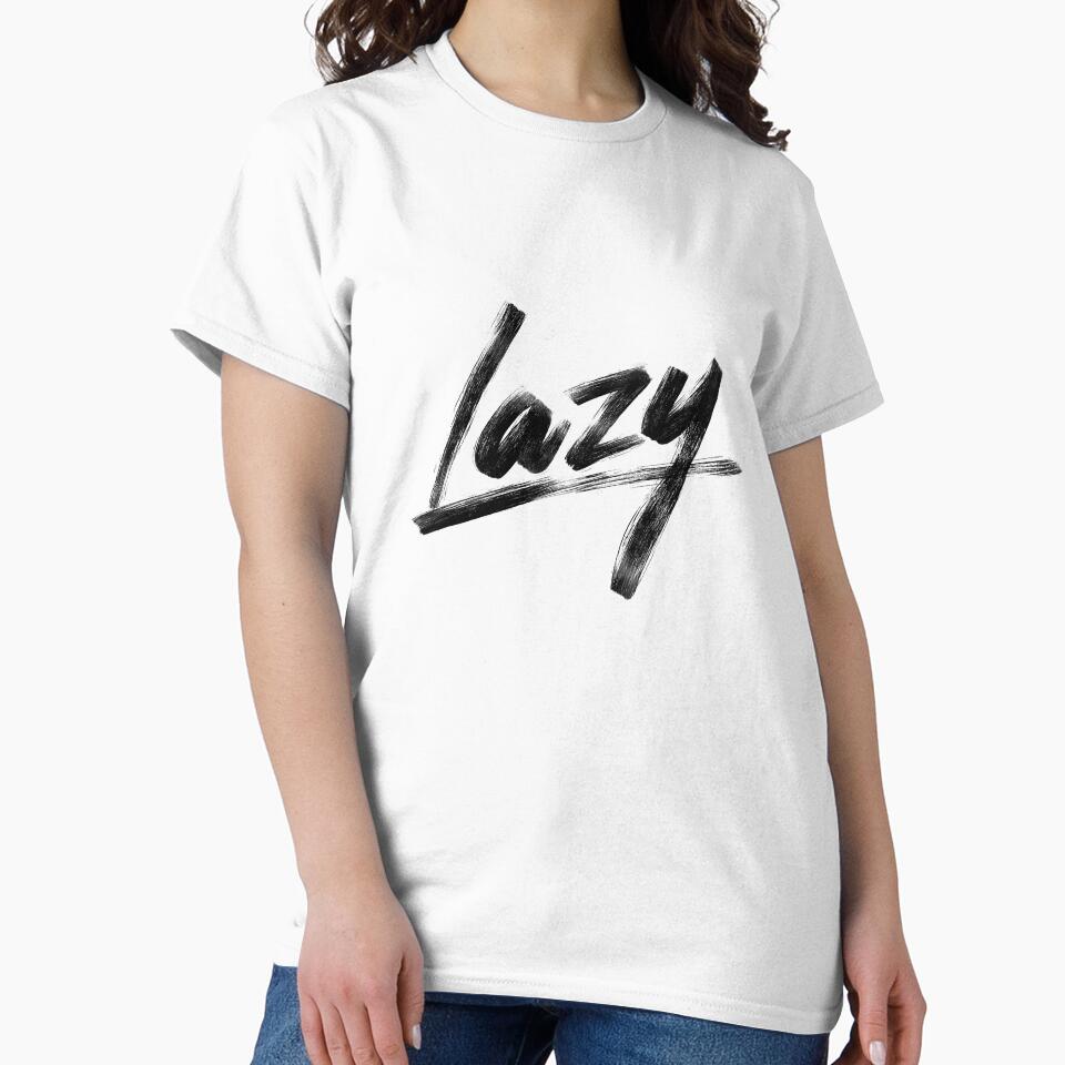 Lazy by JacekKita Unisex , , , Long Sleeve Tee