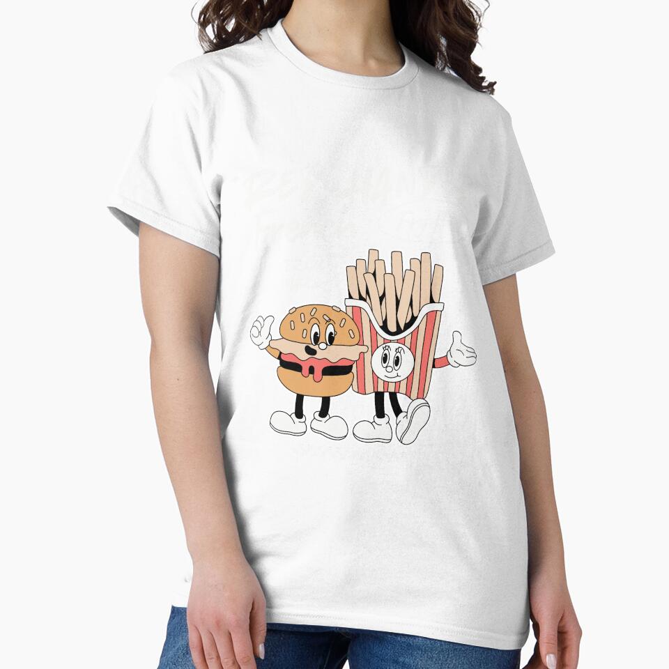 Red-handed freench fry by Peerless-Prime Unisex , , , Long Sleeve Tee