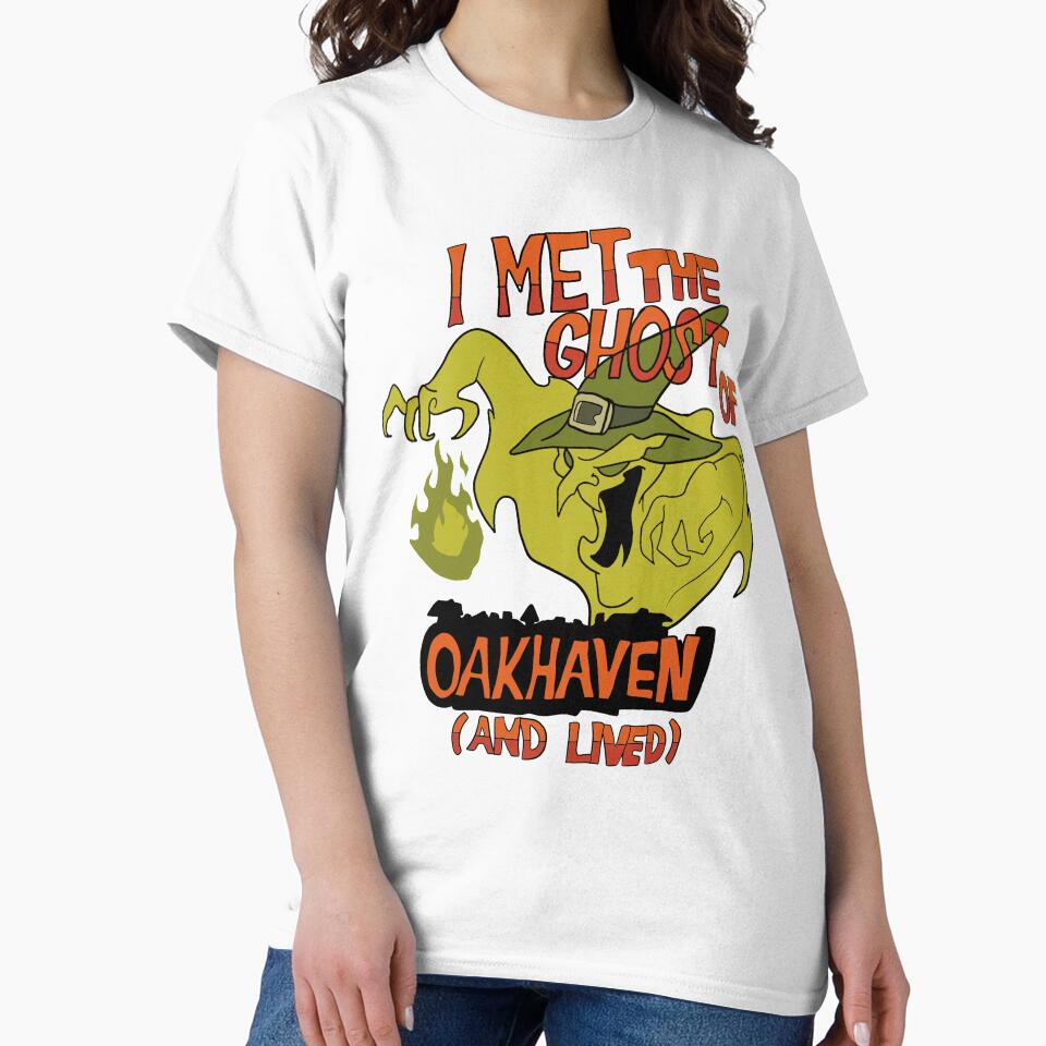 I Met the Ghost of Oakhaven and Lived by Nerdur Unisex , , , Long Sleeve Tee