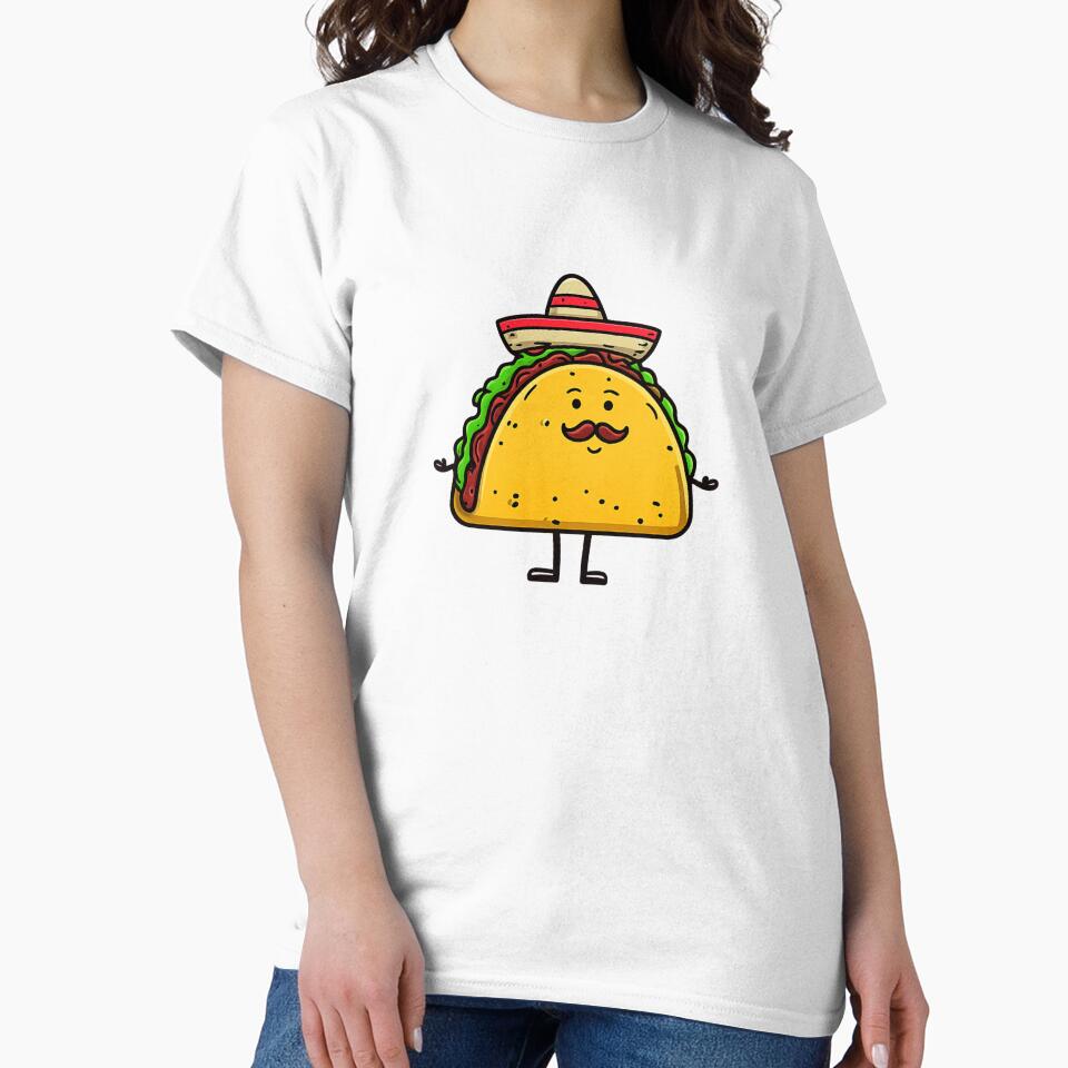 Minimalist Mexican Taco by Droosam