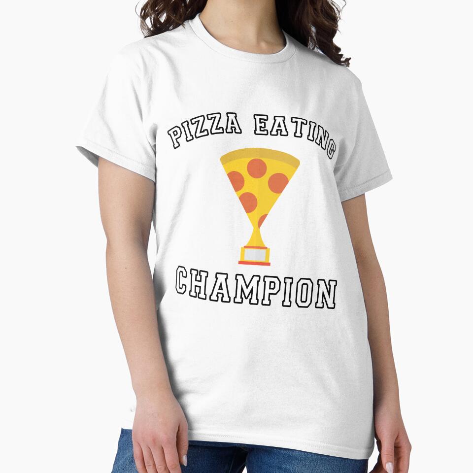 Pizza Eating Champion by Indubitably17 Unisex , , , Long Sleeve Tee