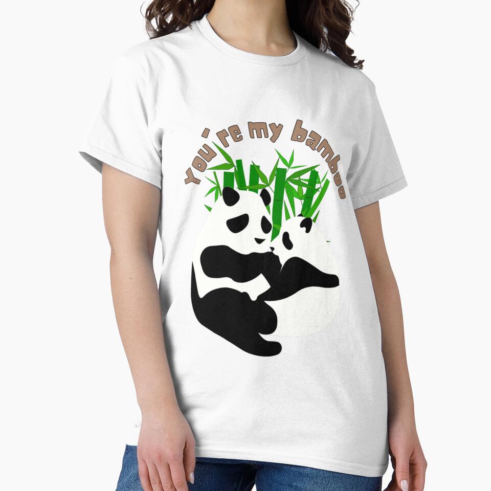 You're My Bamboo - Funny Valentine Pun by LMoonDesigns Unisex , , , Long Sleeve Tee