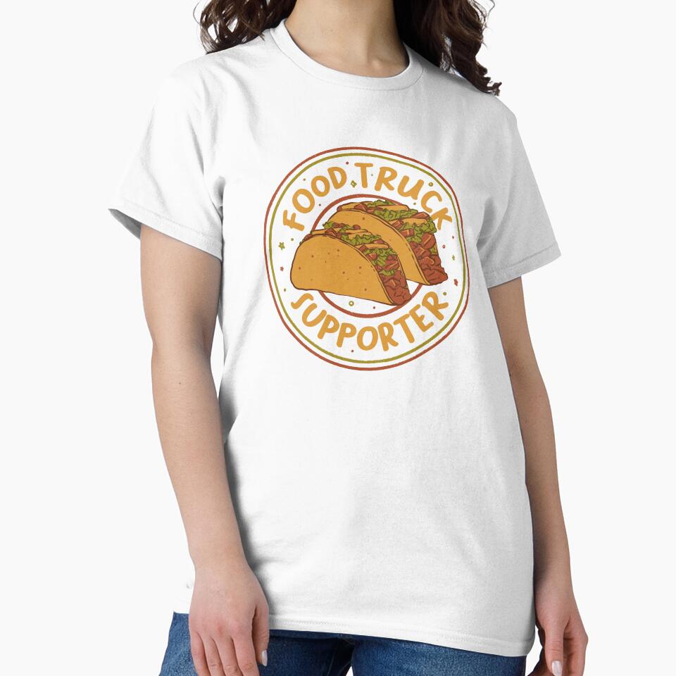 Food Truck Supporter Taco Lover by Tobe Fonseca by Tobe Fonseca® Unisex , , , Long Sleeve Tee