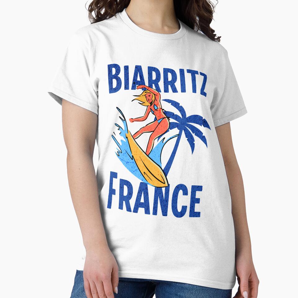 Biarritz France surfer girl by Jann3s_Ts
