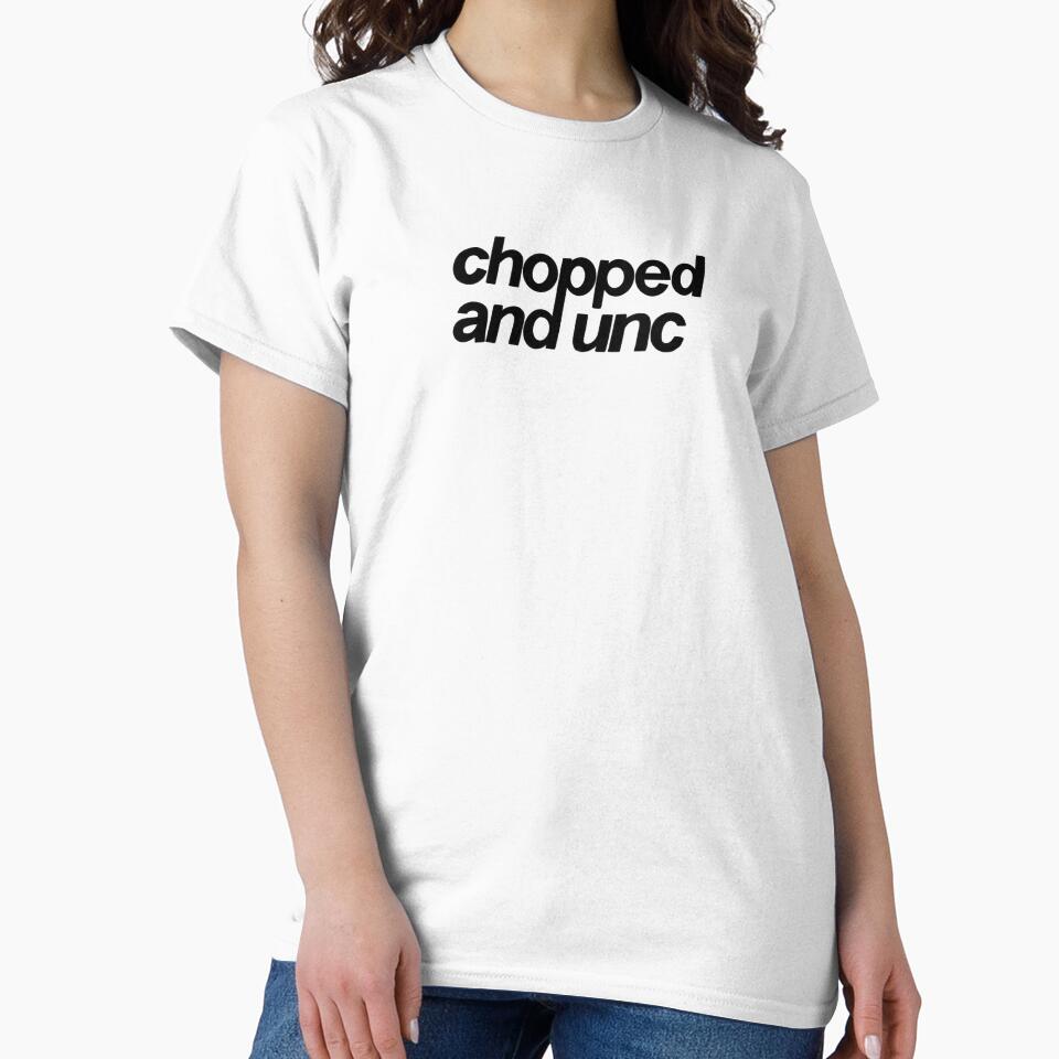 Chopped and Unc by Blank Pepper Art Unisex , , , Long Sleeve Tee