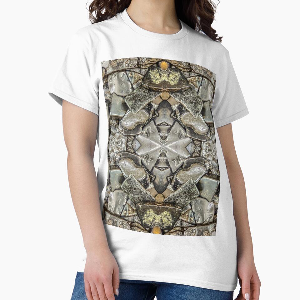 Stone Axis – Symmetrical Rock Abstract Mandala by aadventures