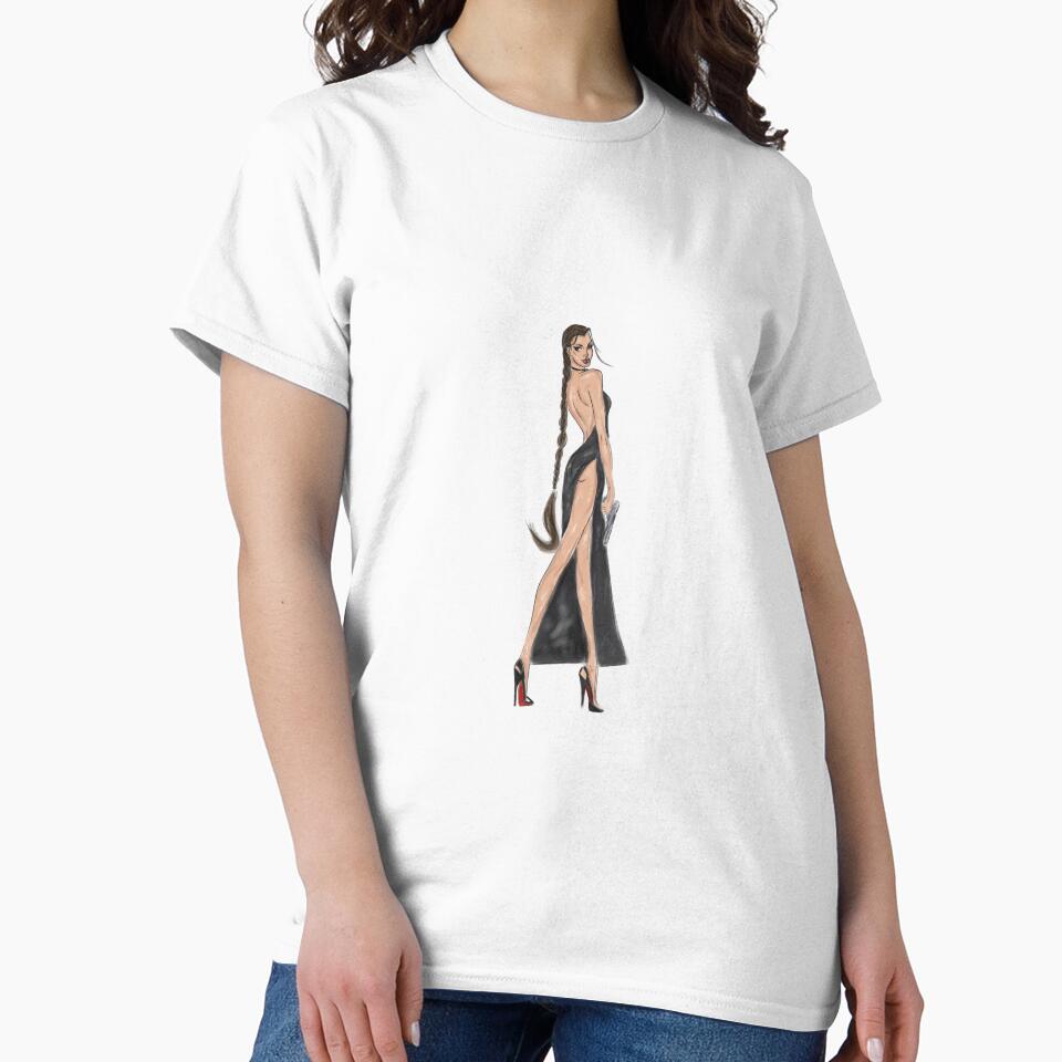 Lara croft black dress Edition by LaraCroftmag