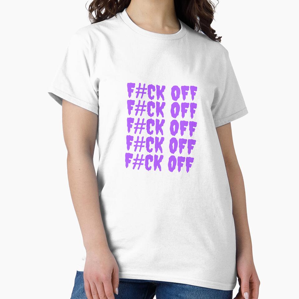 Fuck Off. Pastel Fuck Off Classic by Omegastyle Unisex , , , Long Sleeve Tee