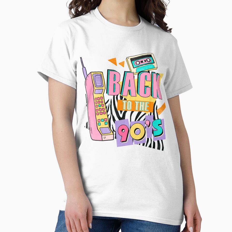 Back to the 90s by Acim0 Unisex , , , Long Sleeve Tee