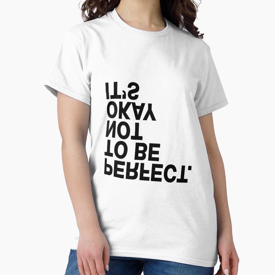 It's Okay Not To Be Perfect. by AbuBabaStickers Unisex , , , Long Sleeve Tee