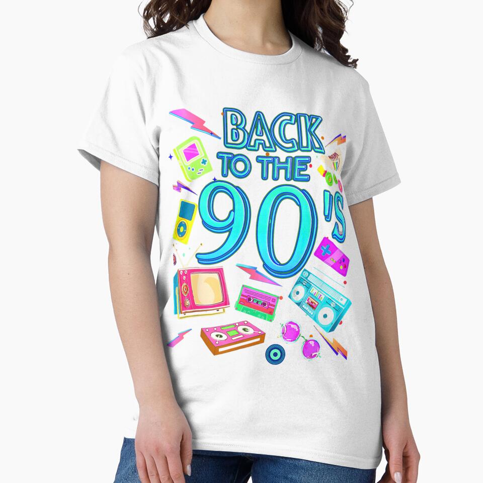 Men'S Women'S Kids Vintage The 90S Survival Kit Retro Graphic Design by MacieBins Unisex , , , Long Sleeve Tee