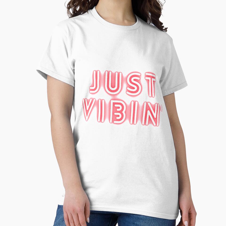 Just Chillin and Vibin' Only Good Vibes Allowed by eucagarland Unisex , , , Long Sleeve Tee
