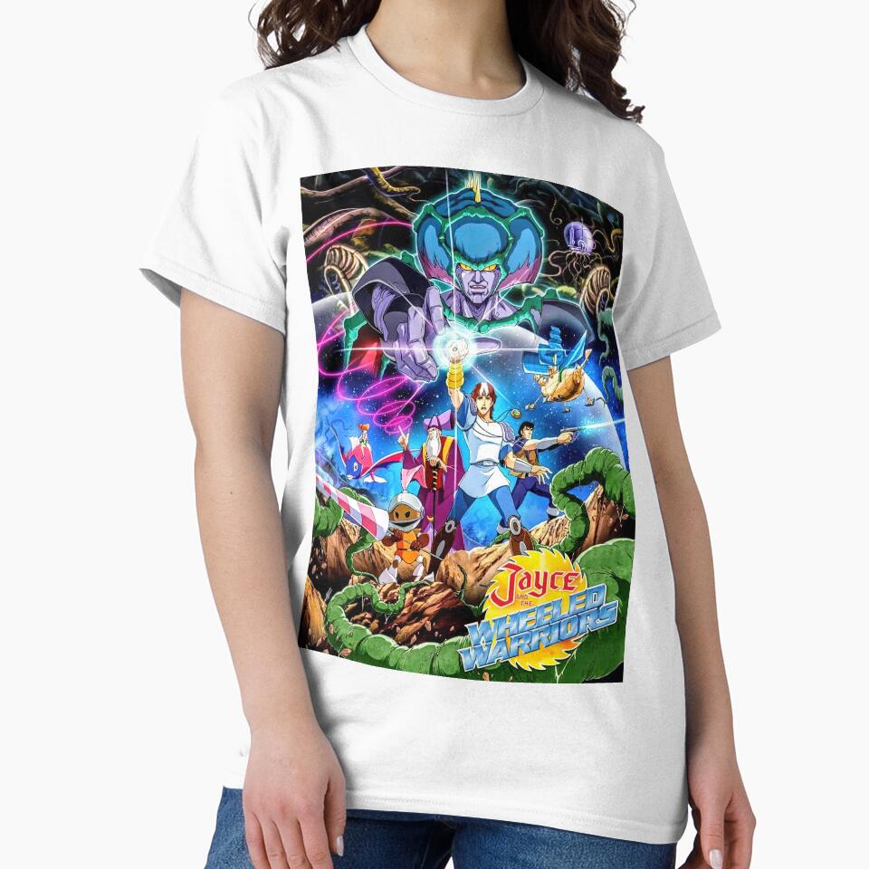 Jayce and the Wheeled Warriors Retro Poster by Retr0Tshirts Unisex , , , Long Sleeve Tee
