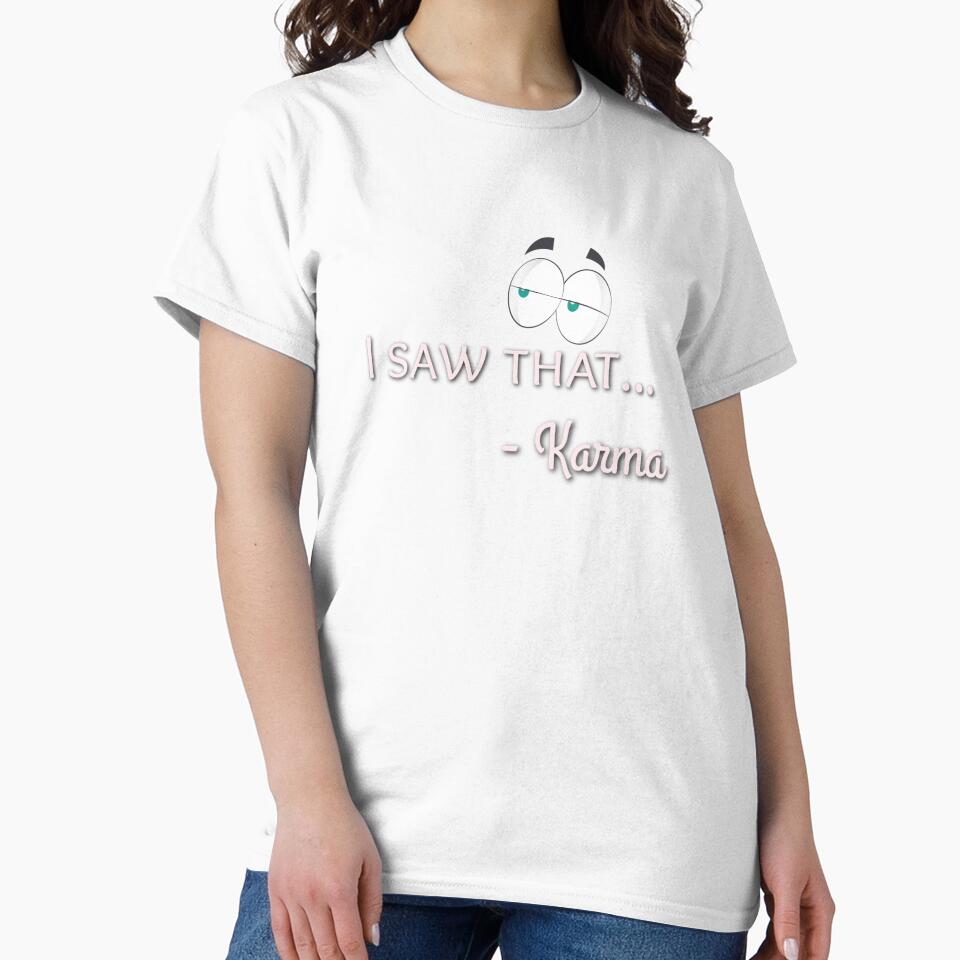 Karma sees everything by dragonflame1339 Unisex , , , Long Sleeve Tee