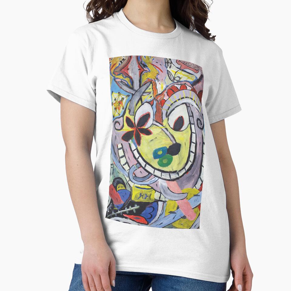 City Planner Abstract Face Art by Kindness Roots