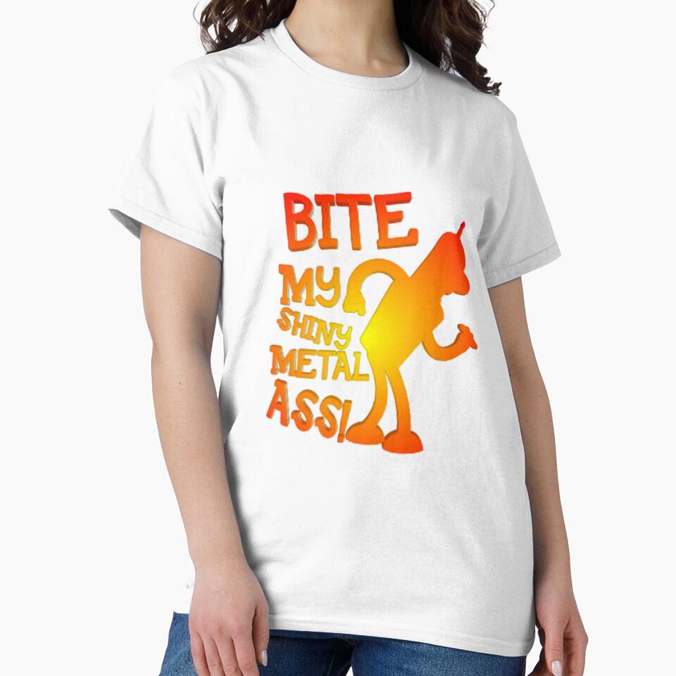 Bite my shiny metal ass by VsegdaMolodoy Unisex , , , Long Sleeve Tee