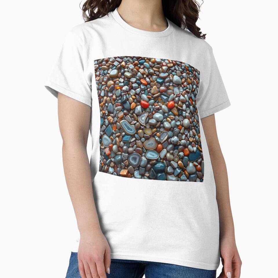 Agate Stone 2 by HebaRK Studio Unisex , , , Long Sleeve Tee