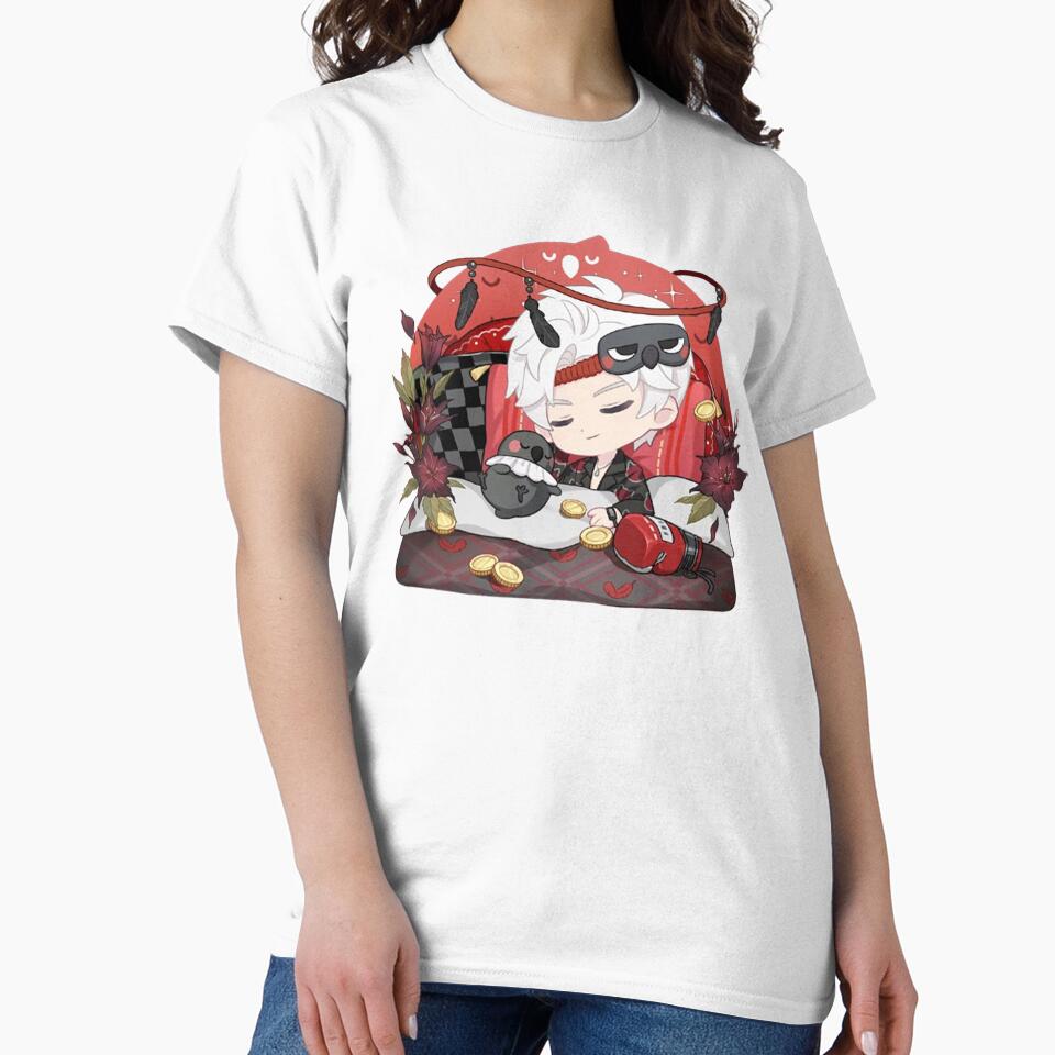 Love and Deepspace Bedtime Sylus by Otakubunny Unisex , , , Long Sleeve Tee