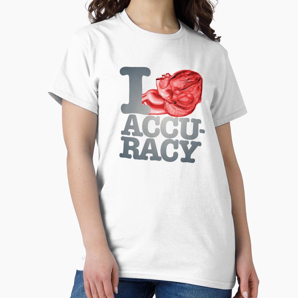 I heart accuracy. v.3 by x1brett Unisex , , , Long Sleeve Tee