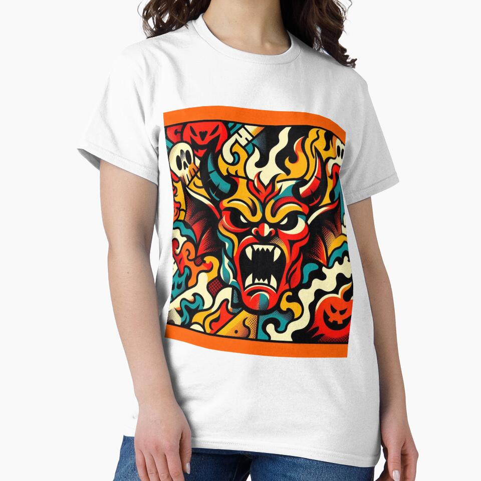 Scary Halloween - Ugly Sweater Art - 009 by sagaofsilence
