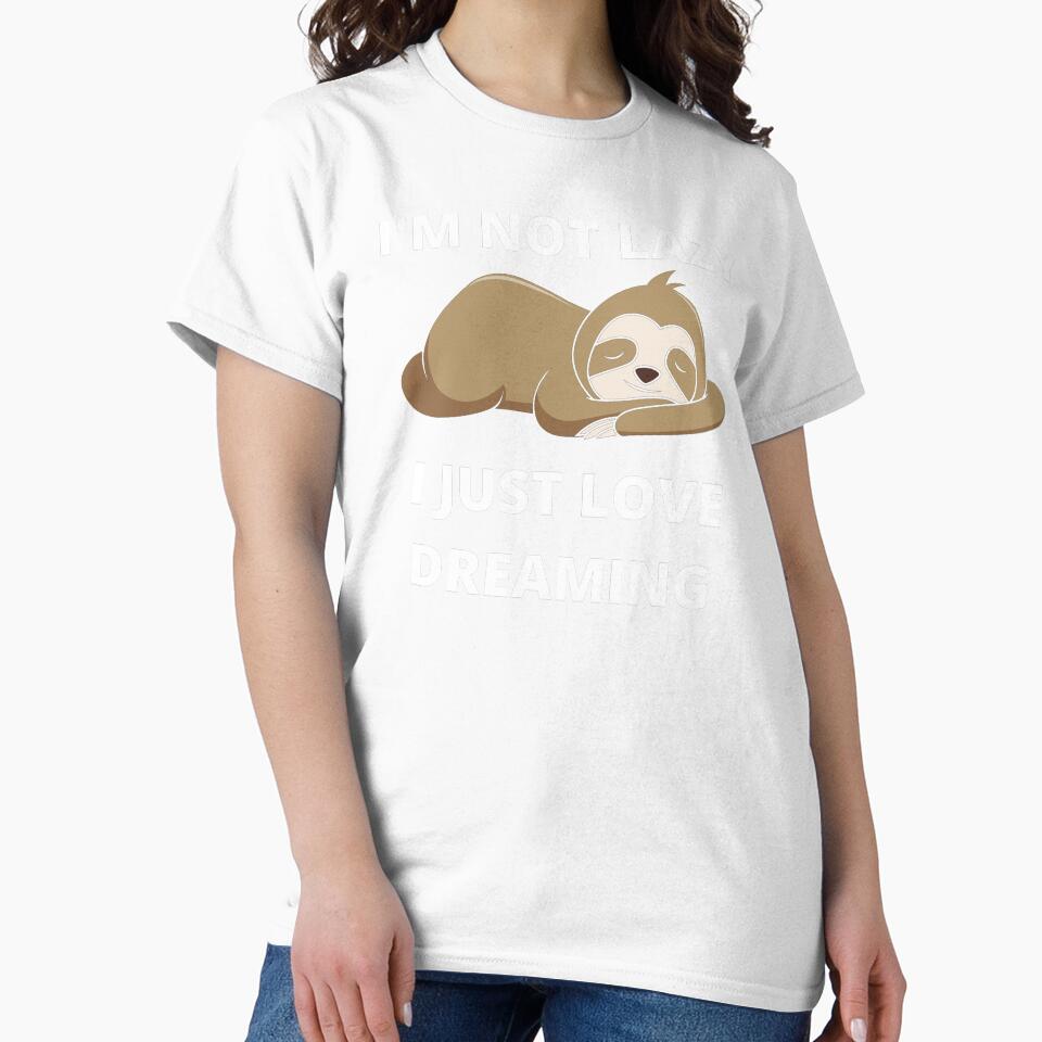 I'm not lazy. I just love dreaming. by RGRamsey Unisex , , , Long Sleeve Tee