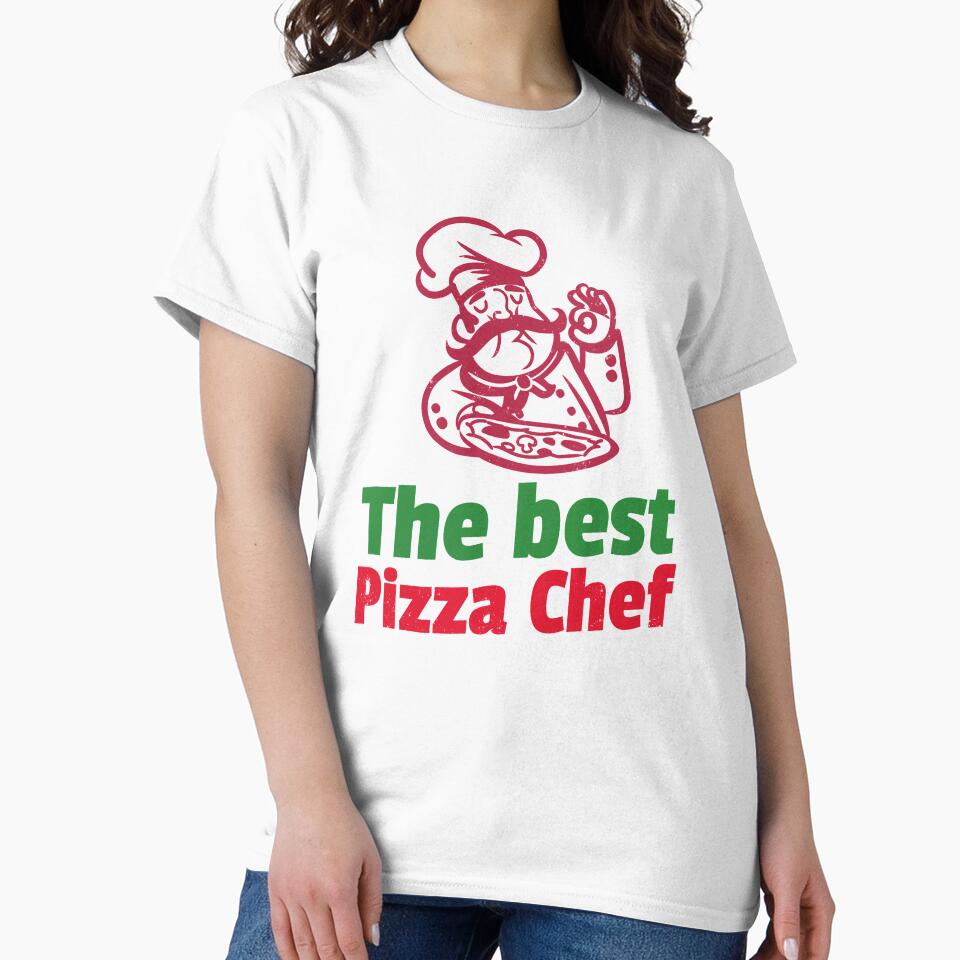 The Best Pizza Chef by Balkanfood Unisex , , , Long Sleeve Tee