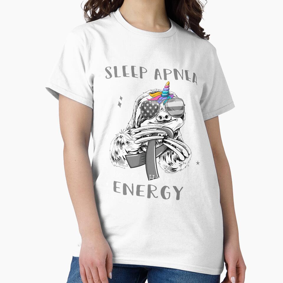 Funny Sloth I Suffer From Sleep Apnea by Kohend Unisex , , , Long Sleeve Tee