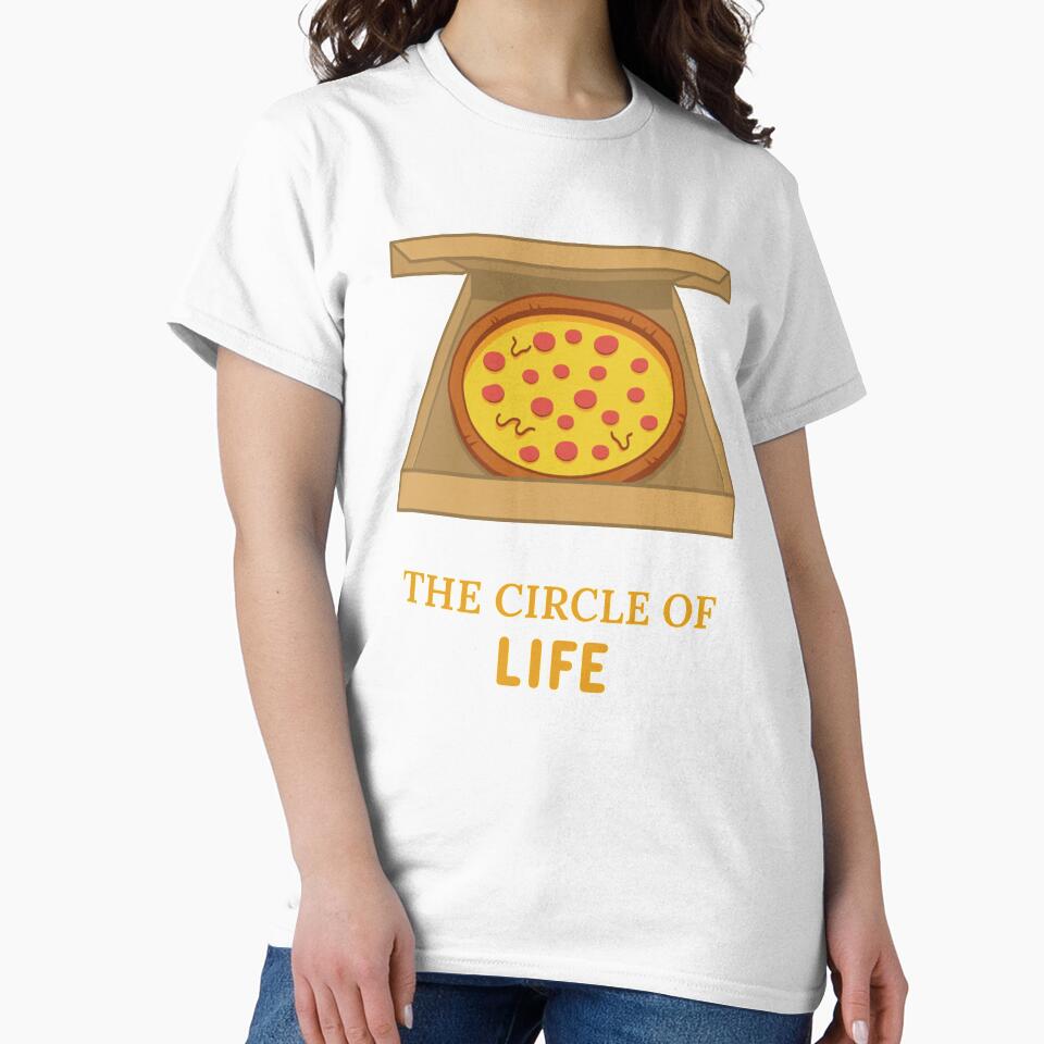 Pizza Day- Pizza Slice Dripping by ManiaTeec Unisex , , , Long Sleeve Tee