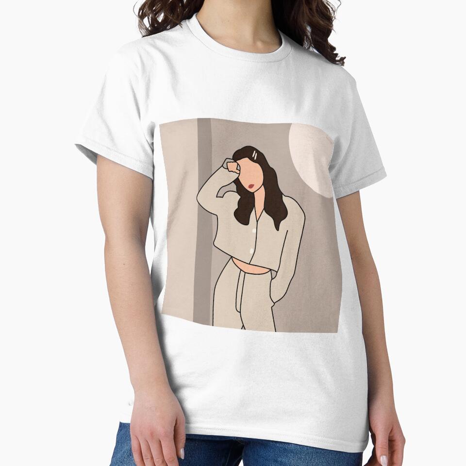 Minimal Fashion Portrait - Monochrome by newera-lineart