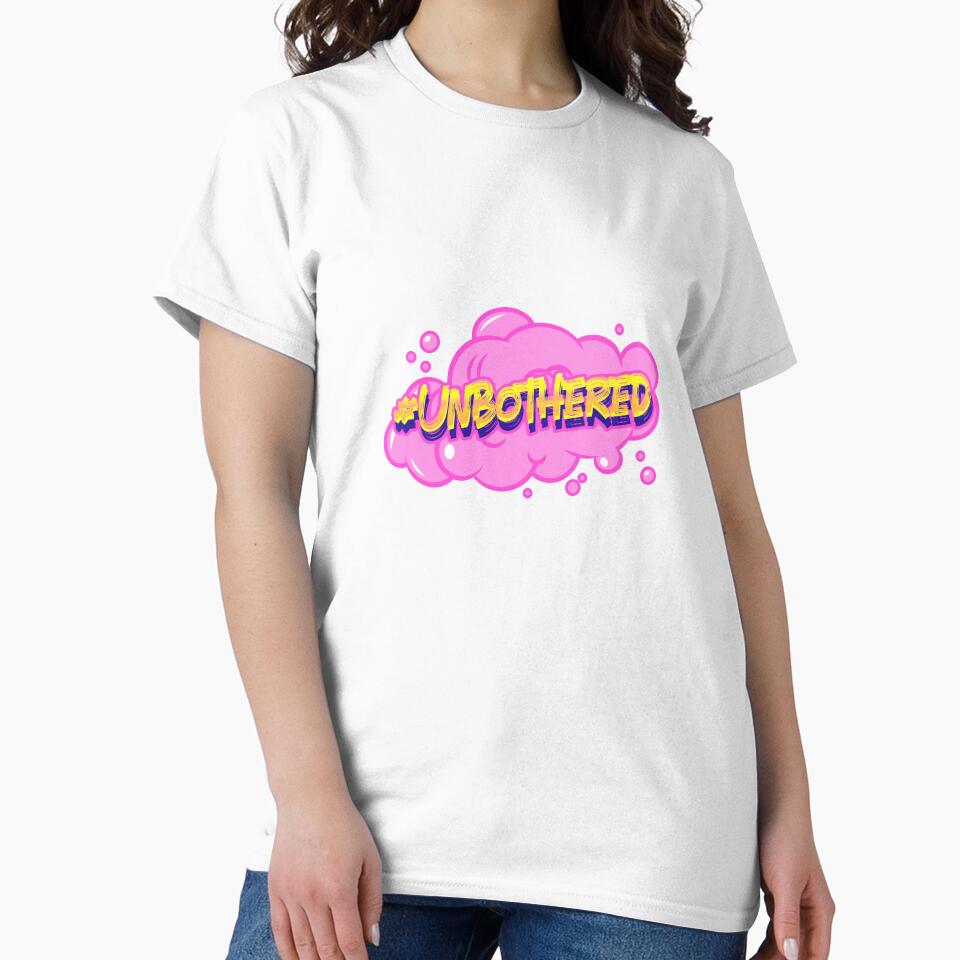 #Unbothered Hashtag by DwishOriginals Unisex , , , Long Sleeve Tee