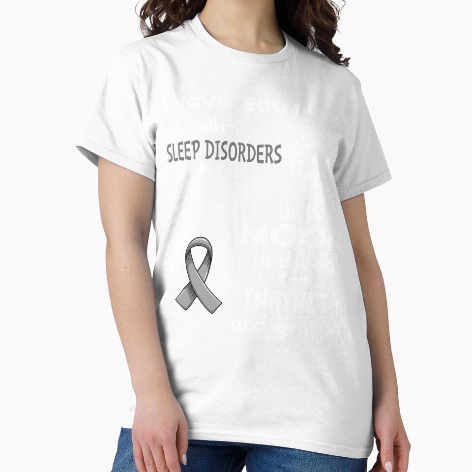 I Love Someone With Sleep Disorders To The Moon And Back by heppenp Unisex , , , Long Sleeve Tee