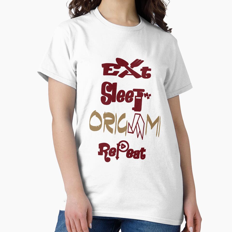 Eat sleep origami repeat, by Chakilogy