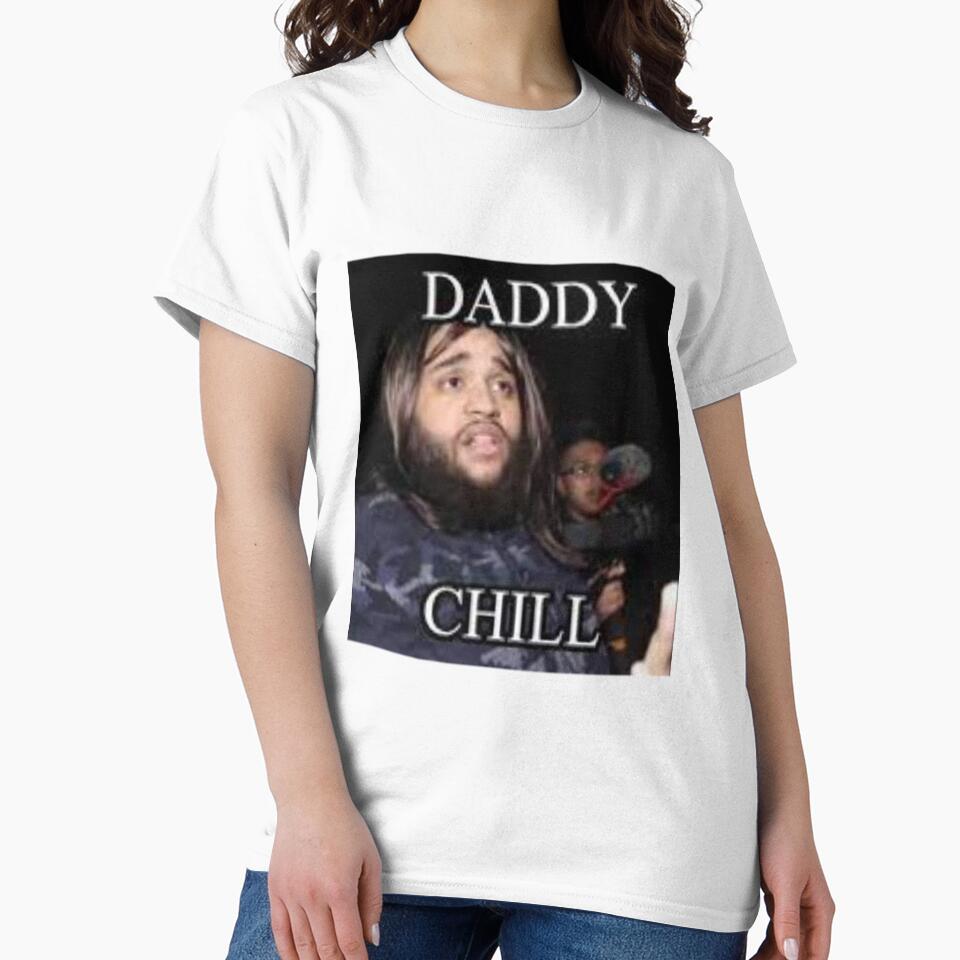 Daddy Chill by Shrewd Mood Unisex , , , Long Sleeve Tee