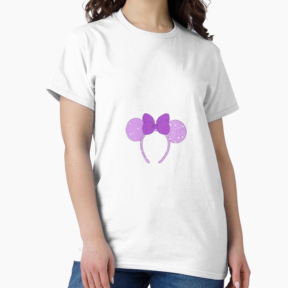 Purple mouse ears by toriyoung20 Unisex , , , Long Sleeve Tee