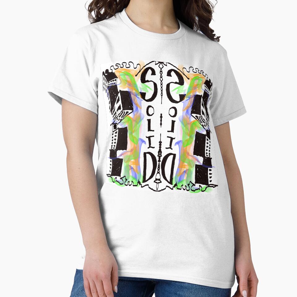 Solid by DoPeiNk! Unisex , , , Long Sleeve Tee