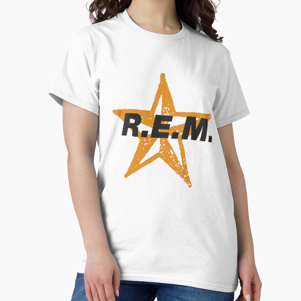 REM Star Retro Graphic Poster Design Today by GodfreyCorkery Unisex , , , Long Sleeve Tee