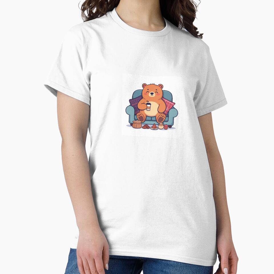 Lazy Bear by Glowella26 Unisex , , , Long Sleeve Tee