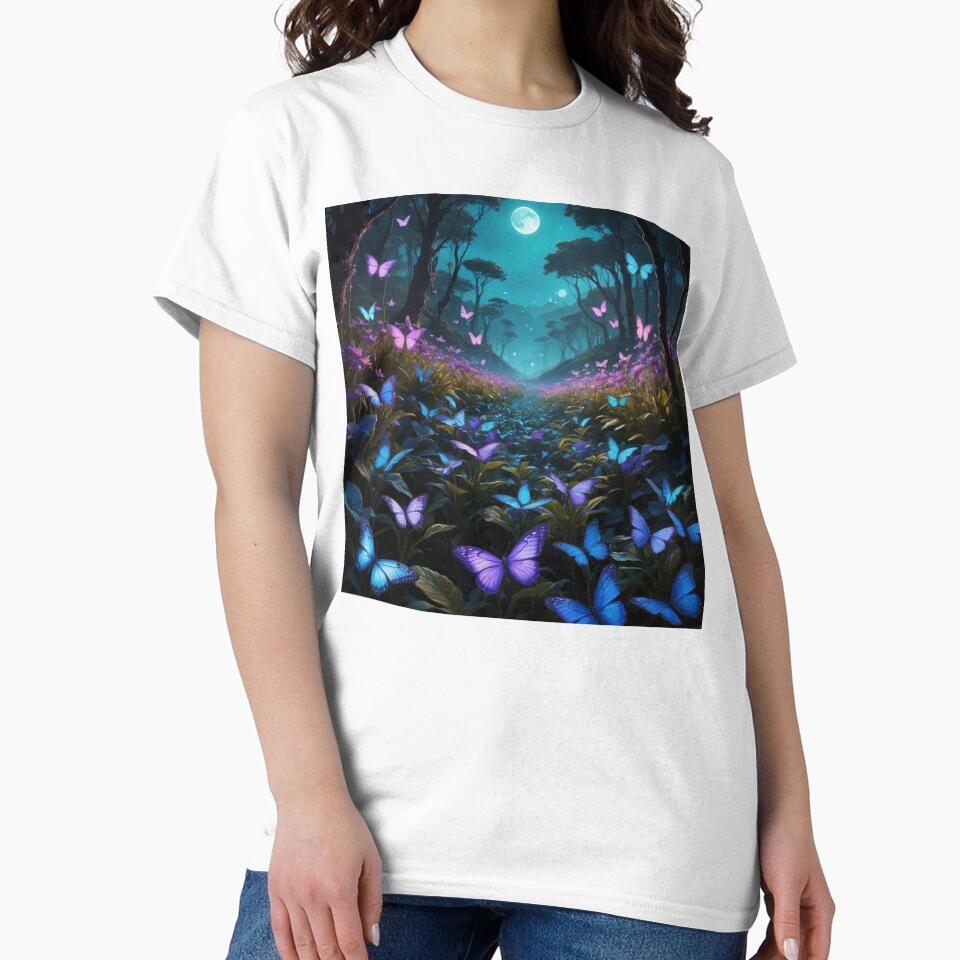 Butterflies 3 by HebaRK Studio Unisex , , , Long Sleeve Tee
