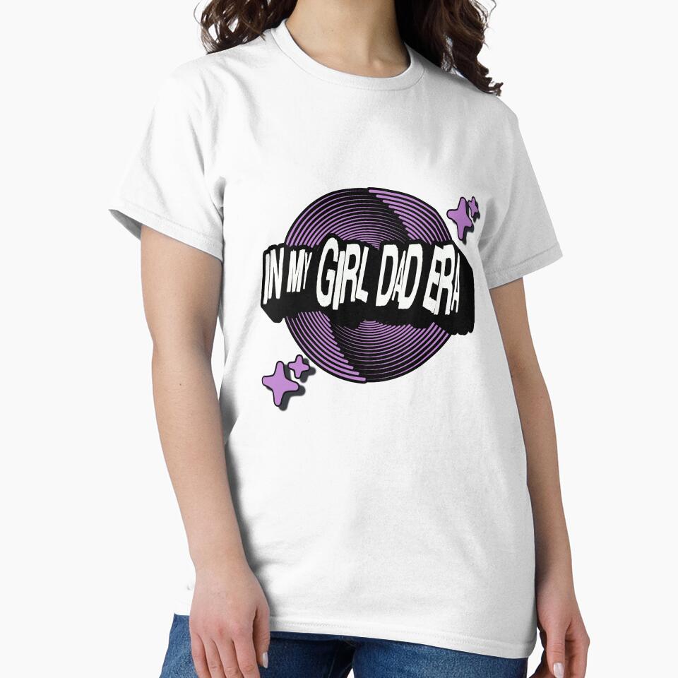 IN MY GIRL DAD ERA by LEdesigns. Unisex , , , Long Sleeve Tee