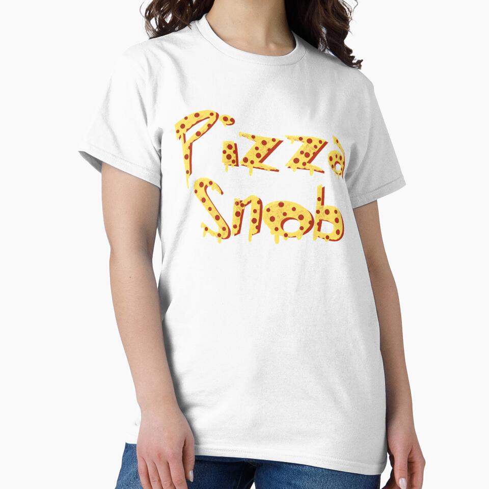 Pizza Snob by Milasneeze Unisex , , , Long Sleeve Tee