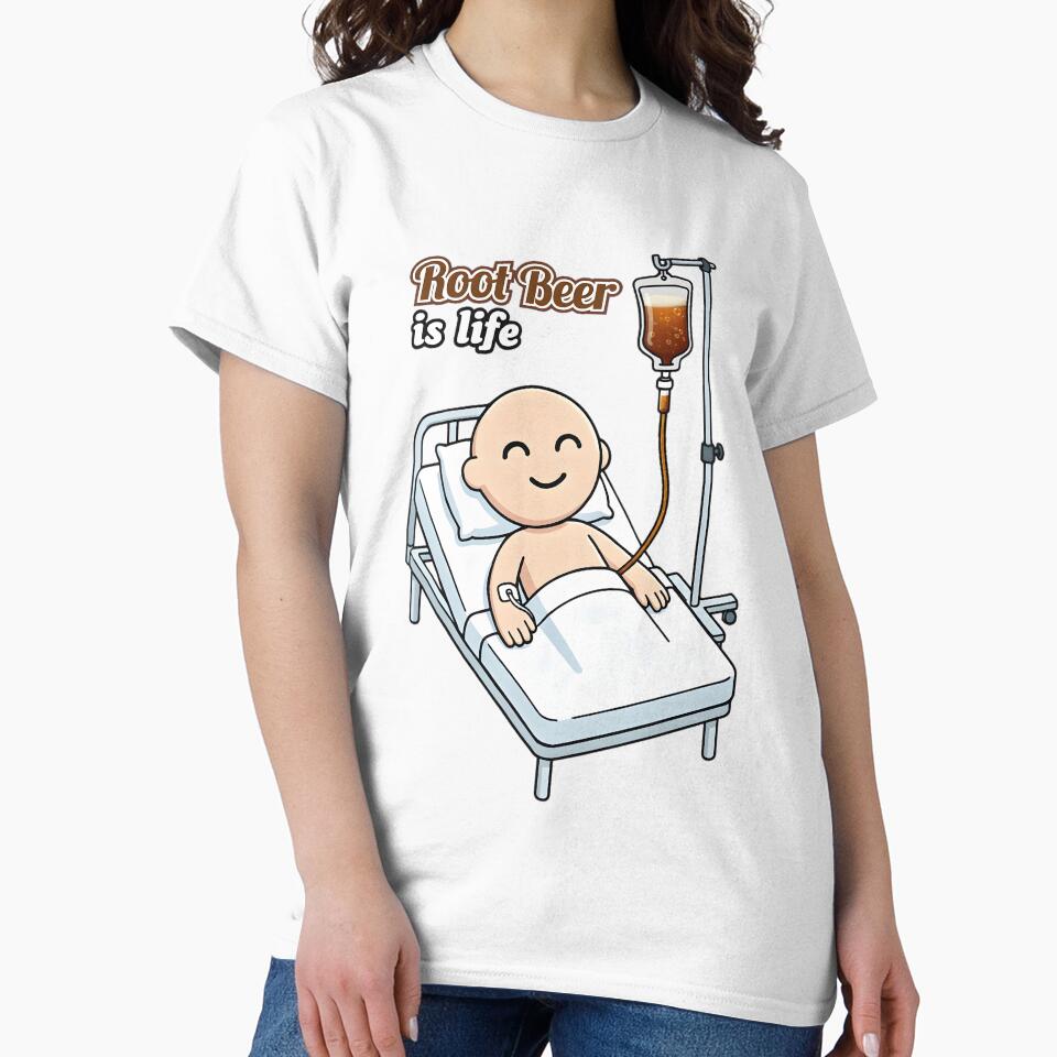 Root Beer is Life by FreaksSociety Unisex , , , Long Sleeve Tee