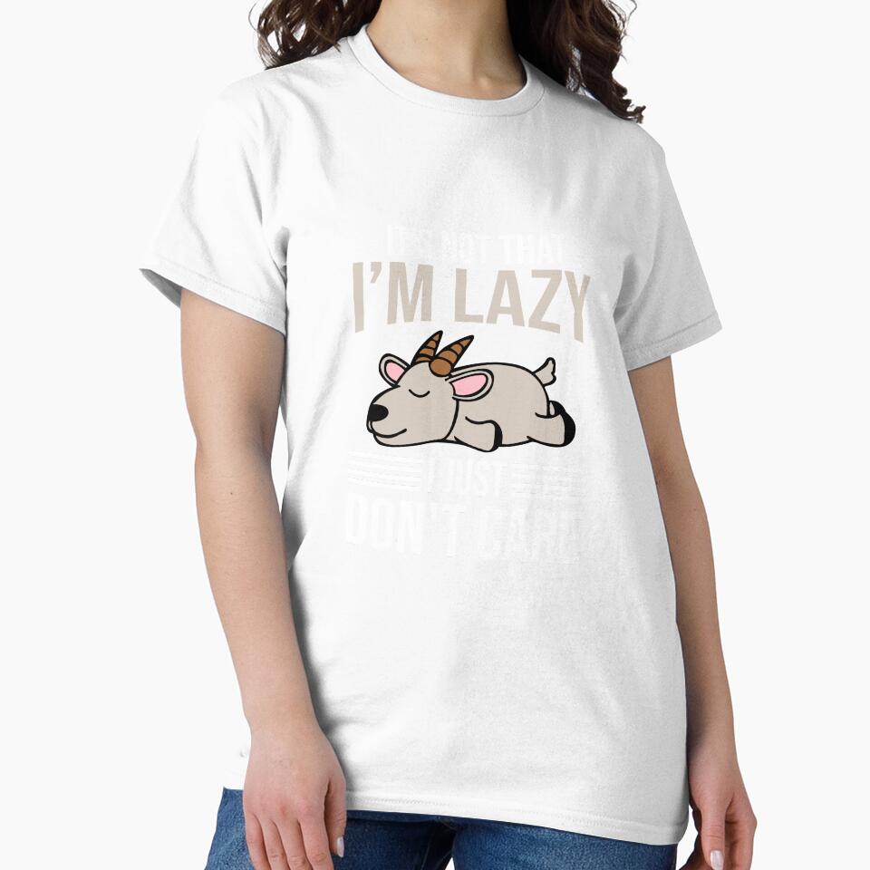 It's Not That I'm a Lazy Goat by TheHustlersSC Unisex , , , Long Sleeve Tee