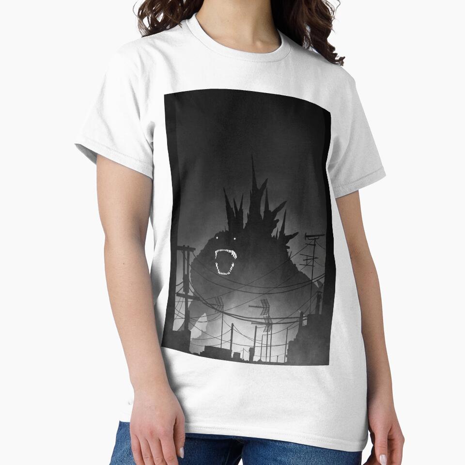 Godzilla by Toupee3000 Unisex , , , Long Sleeve Tee
