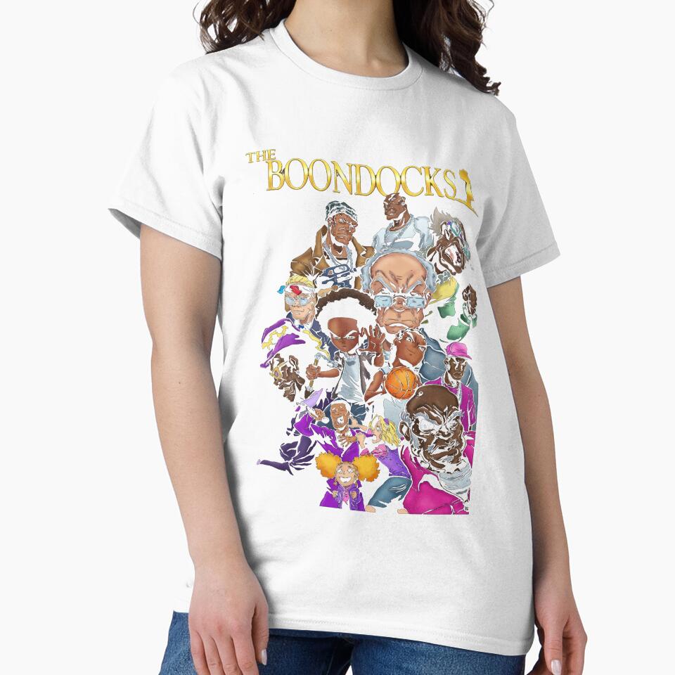 The Boondocks by Green Sama Unisex , , , Long Sleeve Tee