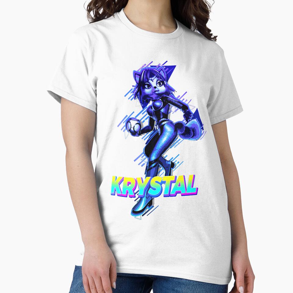 Krystal Starfox by WaifuFury Unisex , , , Long Sleeve Tee