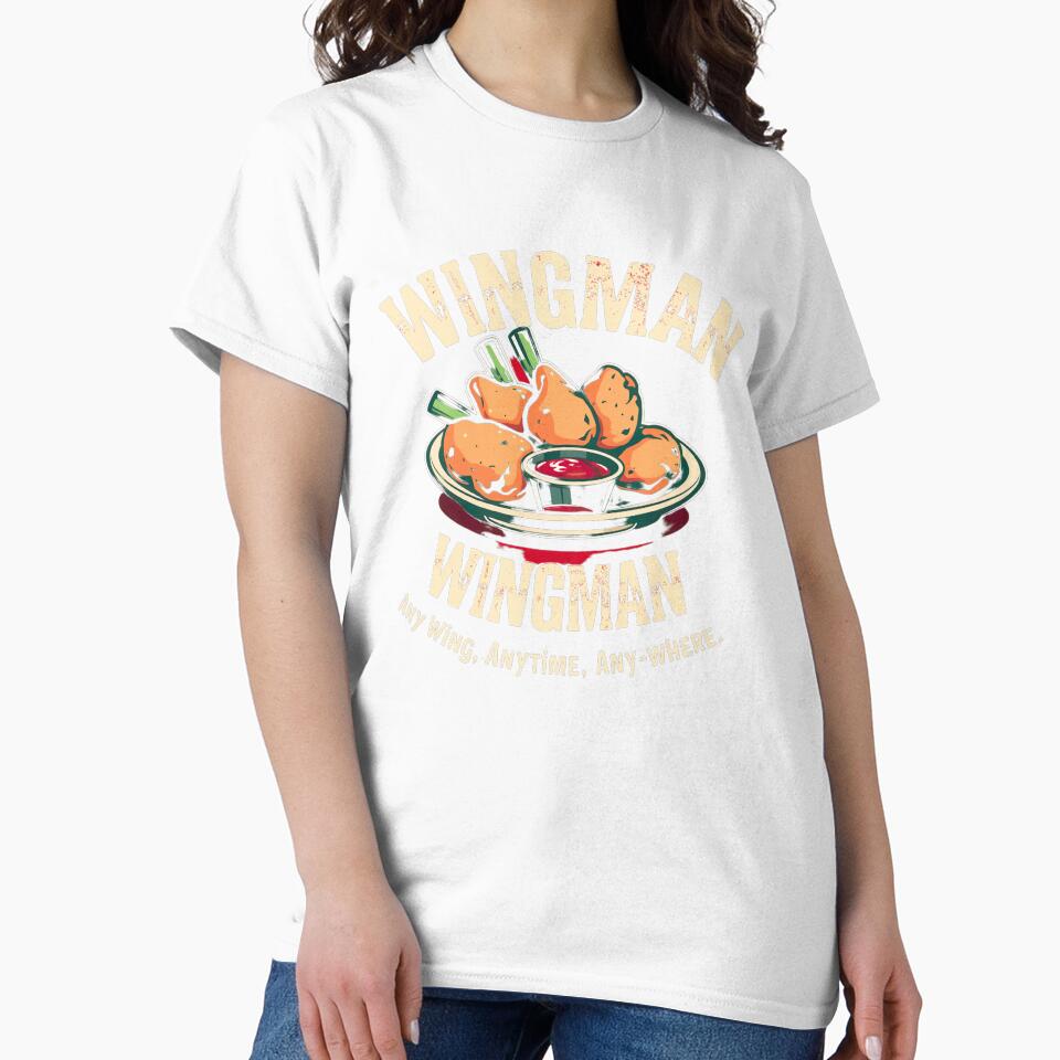 Wingman Any Wing Anytime Anywhere by ArteeInnovation Unisex , , , Long Sleeve Tee